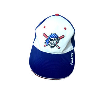 Pittsburgh Pirates Promotional American Flag Adjustable Baseball Hat Cap Men